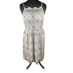 Modcloth Floral Mini Dress - Multicolor